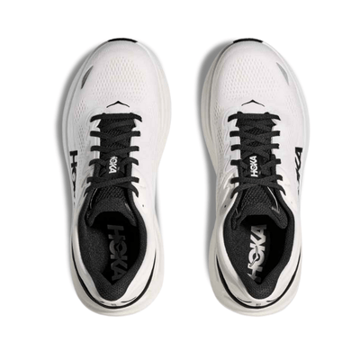 Hoka Bondi 9 White Black