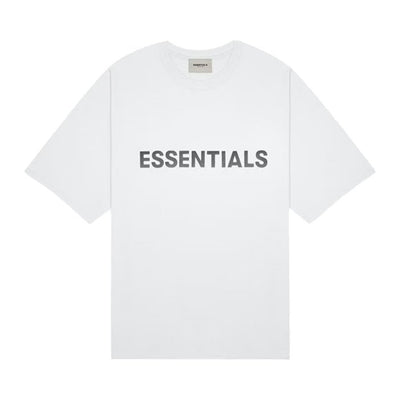 Fear of God Essentials Boxy T-Shirt Applique Logo White
