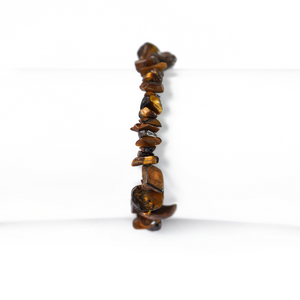Tiger Eye Chips Crystals Bracelet For Men