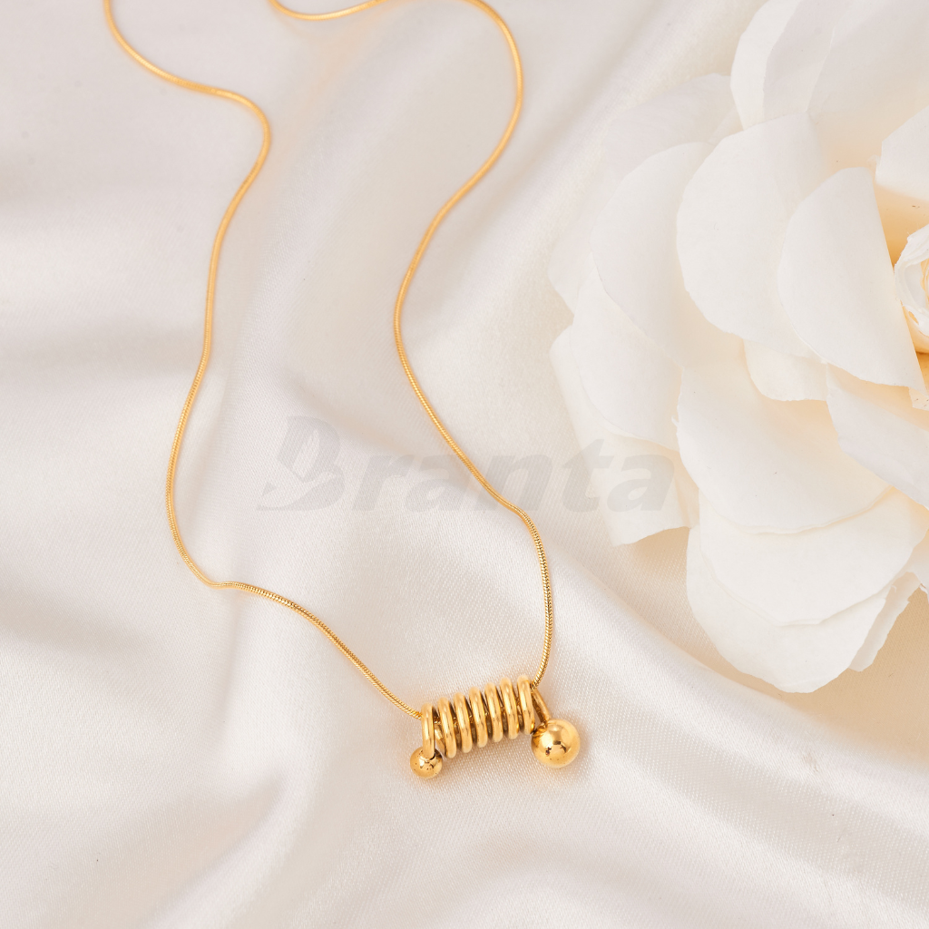 Golden Springs Pendant Necklace