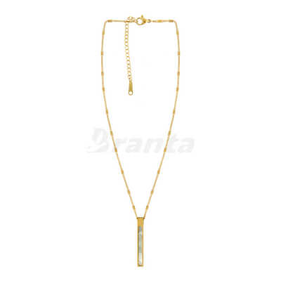 White Stick pendant Necklace