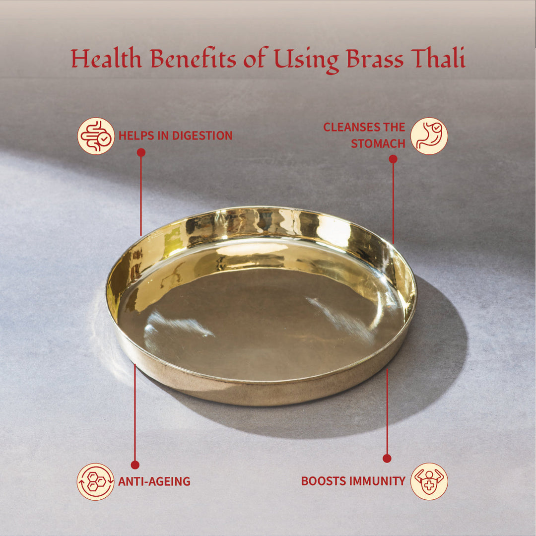 Brass Thaali -  Thaali / Plate for Dining