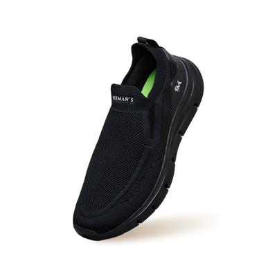 Breathe Ease Slip Ons : Black