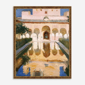Hall of the Ambassadors, Alhambra, Granada' Wall Art by Joaquin Sorolla y Bastida