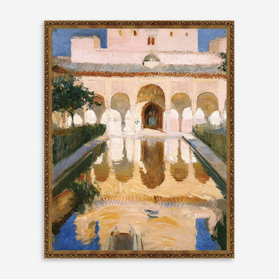 Hall of the Ambassadors, Alhambra, Granada' Wall Art by Joaquin Sorolla y Bastida