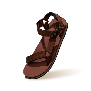 Airy Strap Sandals : Brown-Black