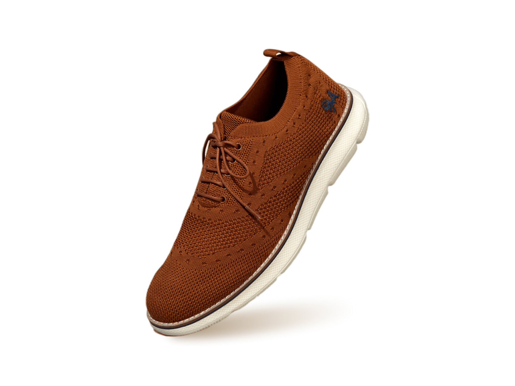 Dress Sneakers : Brown Ivory