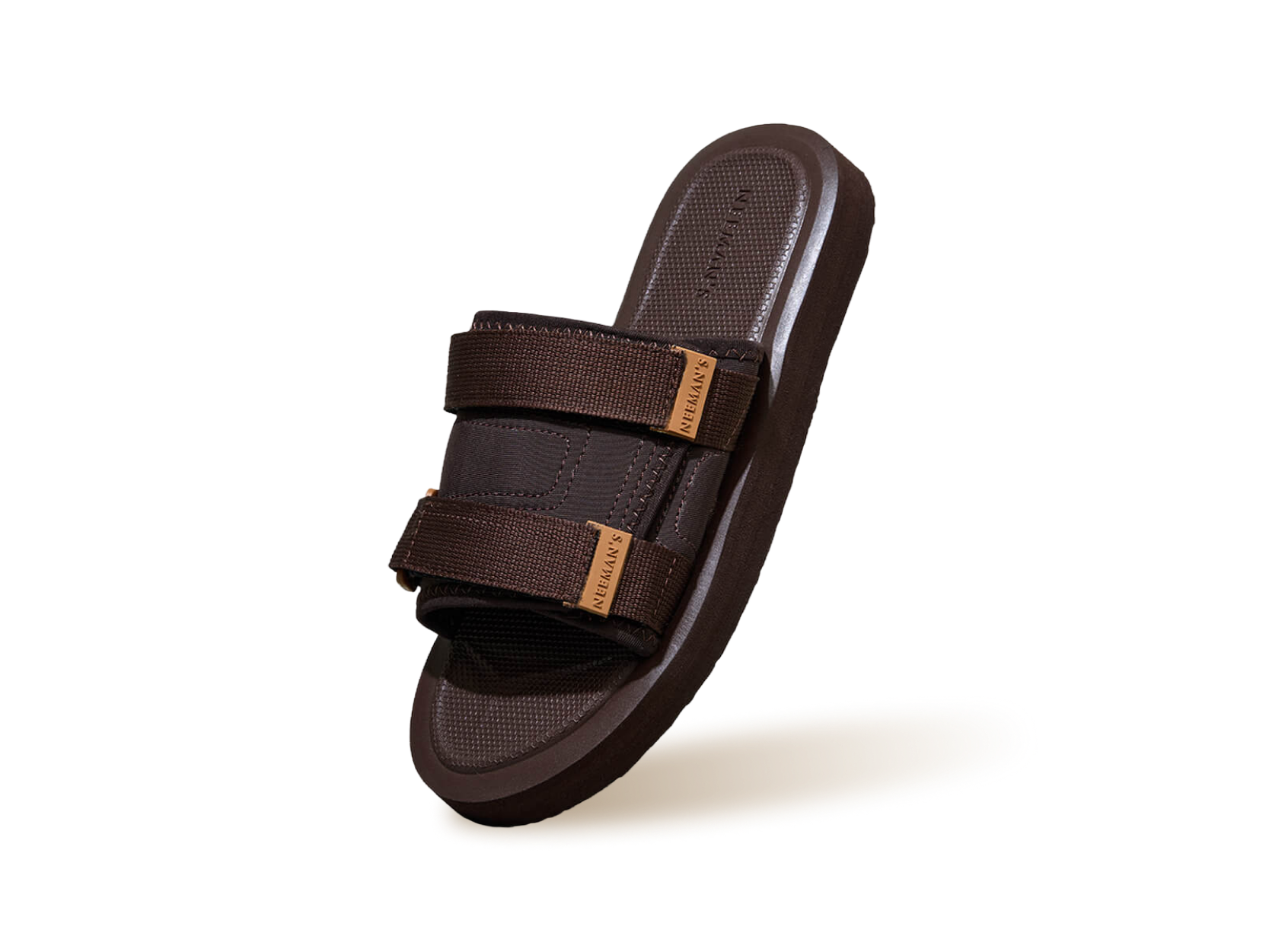Breezy Fluff Sandals : Brown