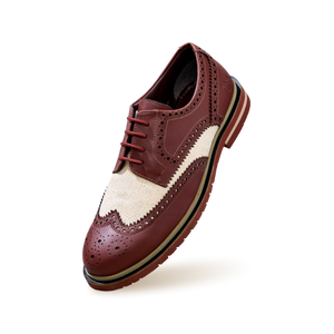 Jute Dress Oxfords : Brown