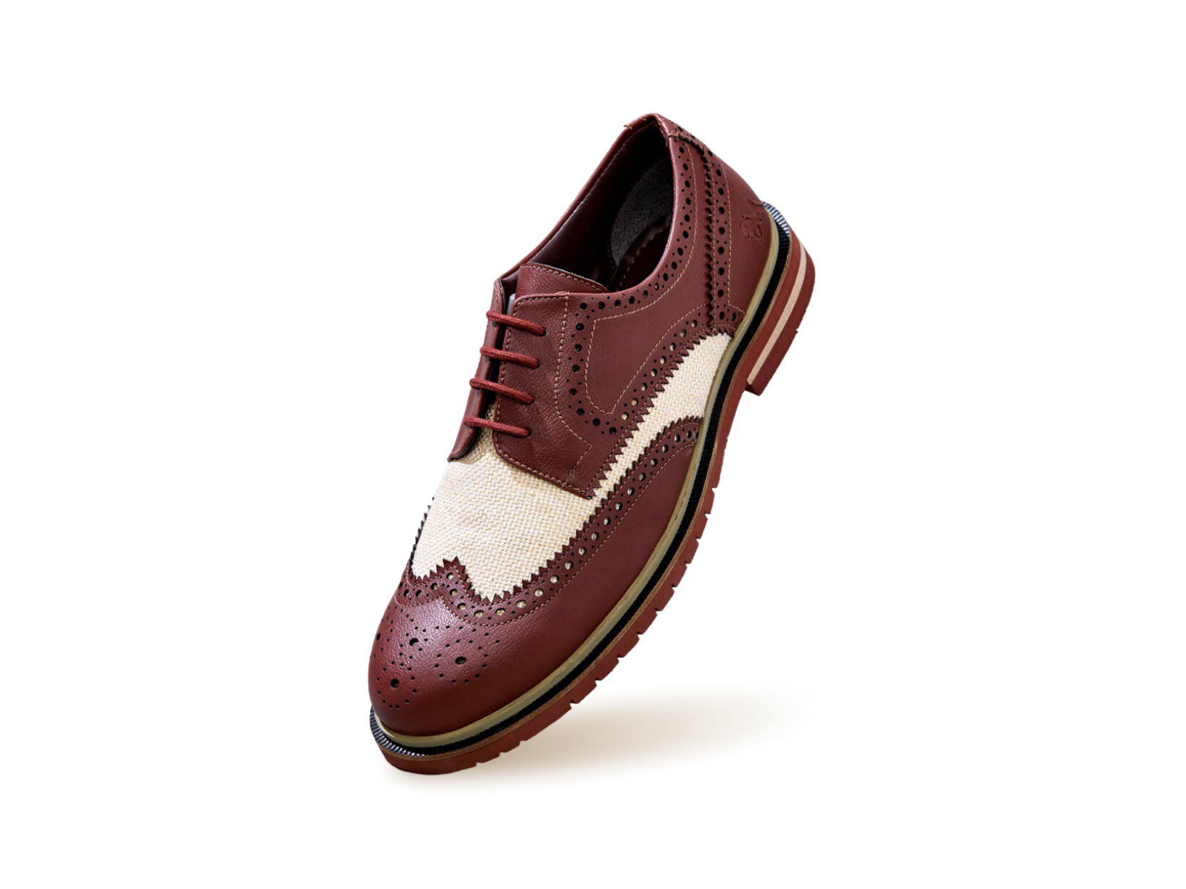 Jute Dress Oxfords : Brown