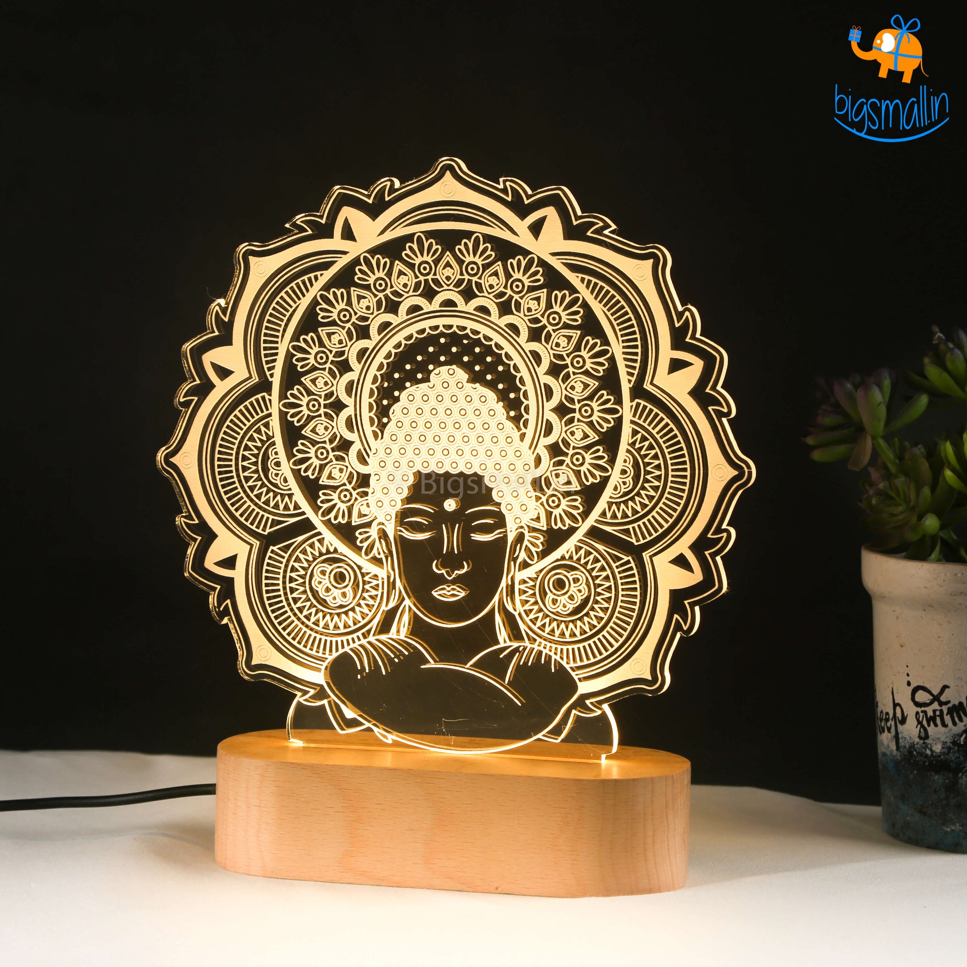 Buddha Hologram Lamp