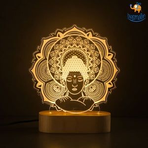 Buddha Hologram Lamp