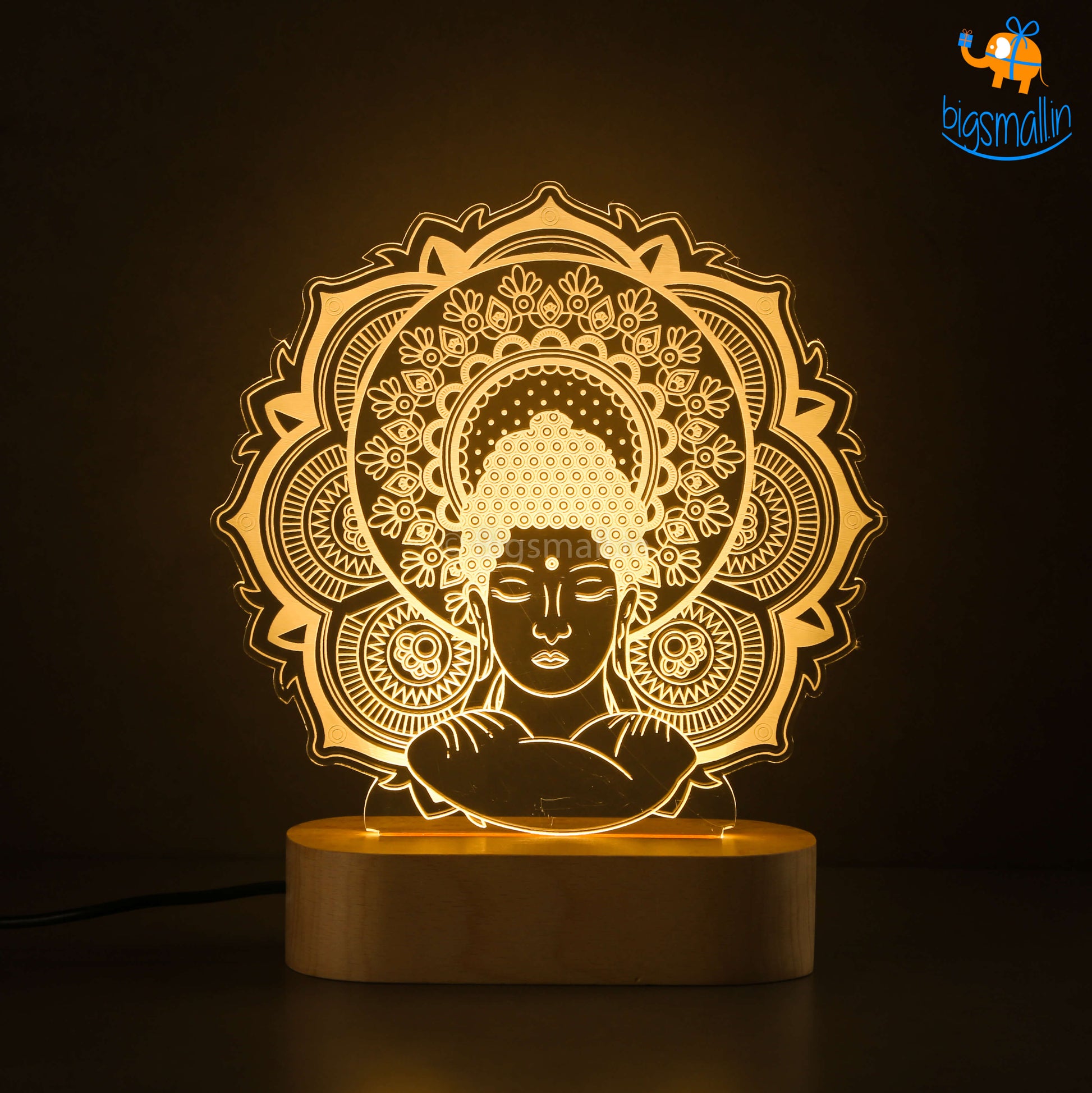 Buddha Hologram Lamp