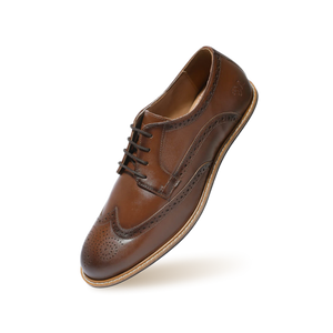 Luxe Brogues : Tan