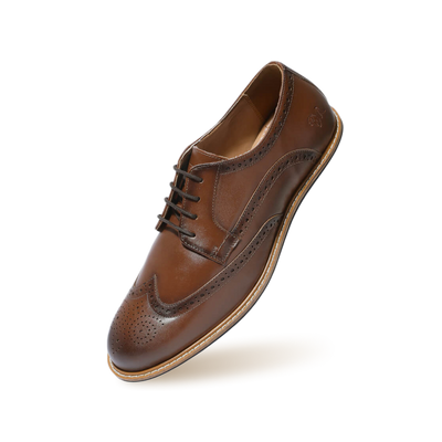 Luxe Brogues : Tan