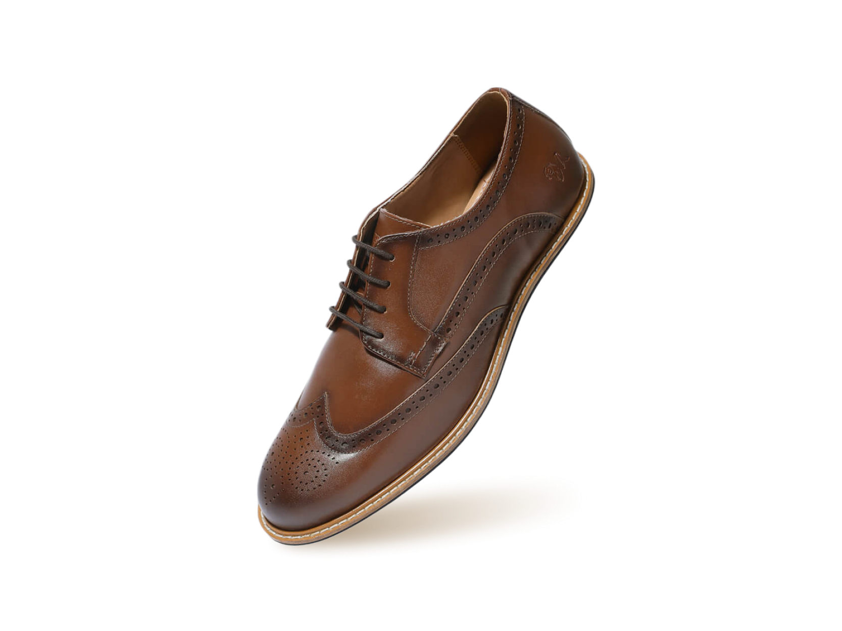 Luxe Brogues : Tan