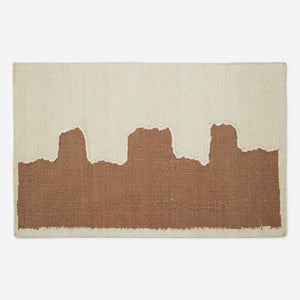 Butte Flatweave Linen Rug by Élan Byrd