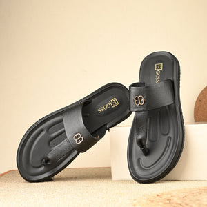 Comet Leather Slippers by Aspeerio
