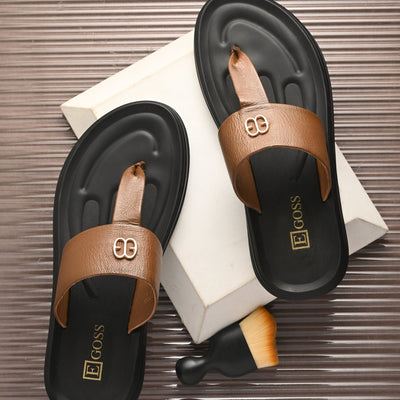 Comet Leather Slippers by Aspeerio