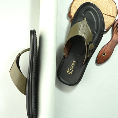 Comet Leather Slippers by Aspeerio