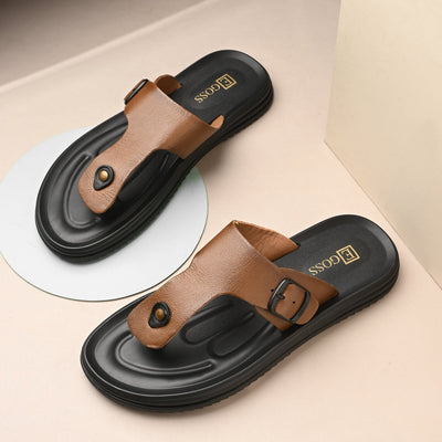 Comet Leather Slippers by Aspeerio