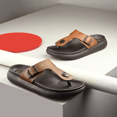 Comet Leather Slippers by Aspeerio