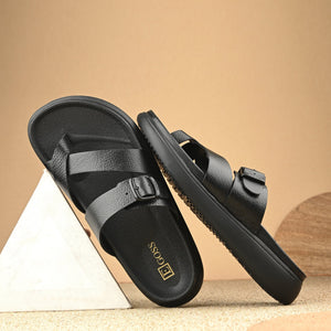 Comet Leather Slippers by Aspeerio