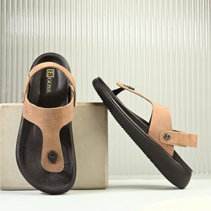 Comet Leather Sandals by Aspeerio