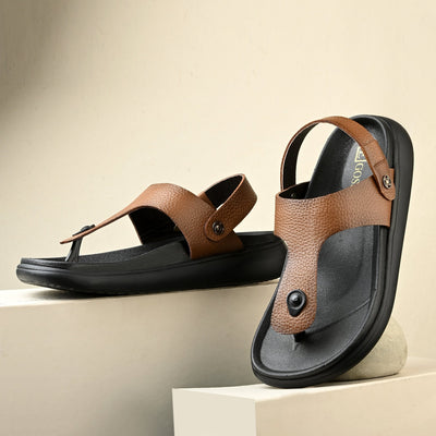 Comet Leather Sandals by Aspeerio