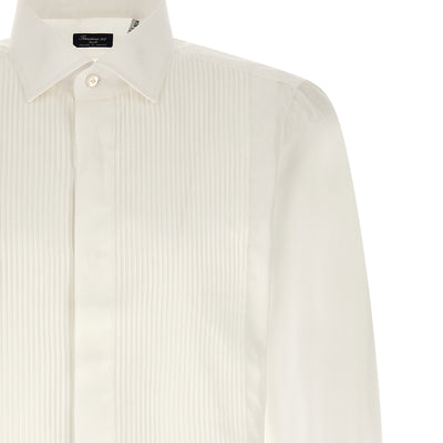 Finamore Napoli Classic Tuxedo Shirt