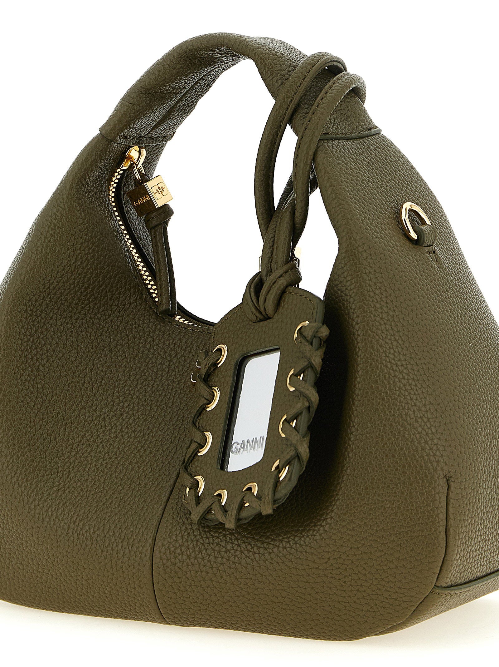 Ganni Mini Hobo Handbag