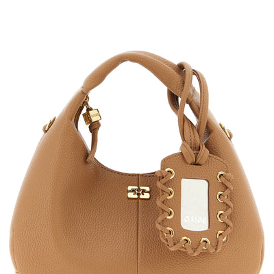 Ganni Mini Hobo Handbag