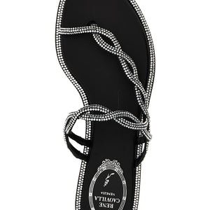 René Caovilla Braid Sandals