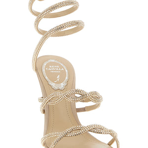 René Caovilla Braid Cleo Sandals