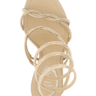 René Caovilla Braid Cleo Sandals
