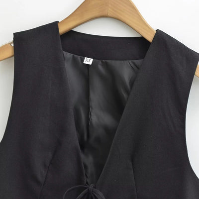 Hansel Knot Up Summer Tops