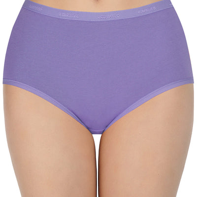 High Rise Solid Full Brief Panties (Pack of 3)