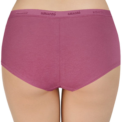 Low Rise Solid Boyshort Panties (Pack of 2)