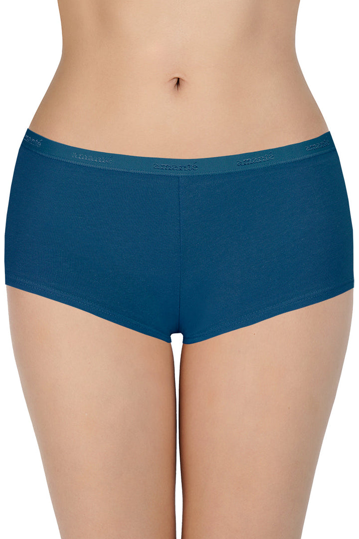 Low Rise Solid Boyshort Panties (Pack of 2)