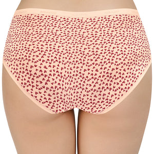 Low Rise Print Hipster Panties (Pack of 3)