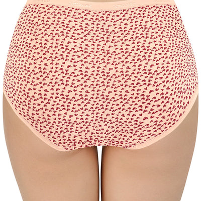 High Rise Print Full Brief Panties (Pack of 3)