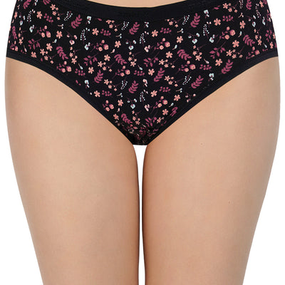 Low Rise Print Hipster Panties (Pack of 3)