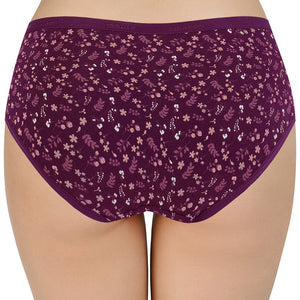 Low Rise Print Hipster Panties (Pack of 3)