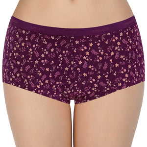 Low Rise Print Boyshort Panties (Pack of 2)