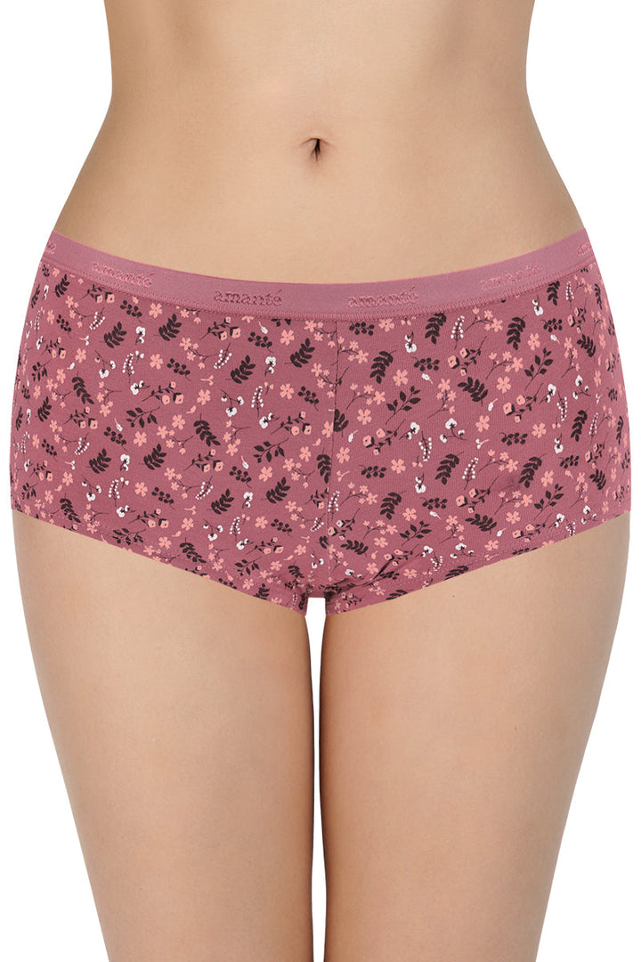 Low Rise Print Boyshort Panties (Pack of 2)