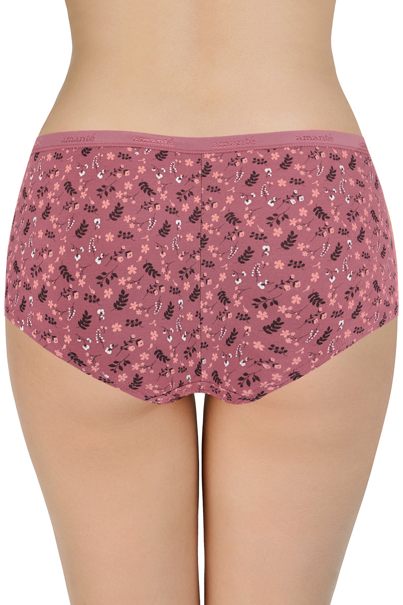 Low Rise Print Boyshort Panties (Pack of 2)