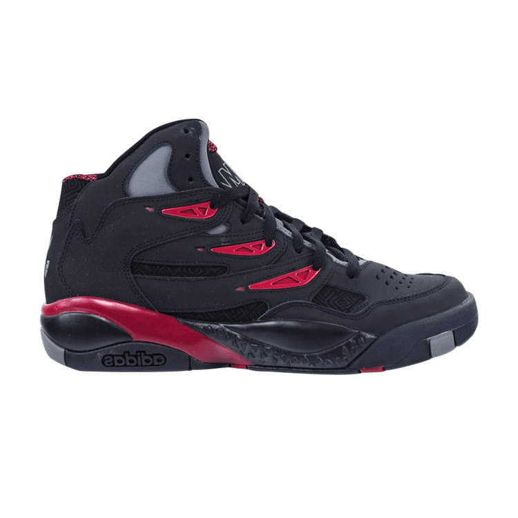 adidas Mutombo 2 Originals Basketball Shoe Cblack/Cblack/Cburgu