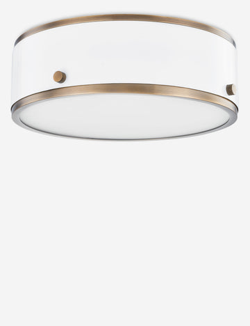 Brass and White
