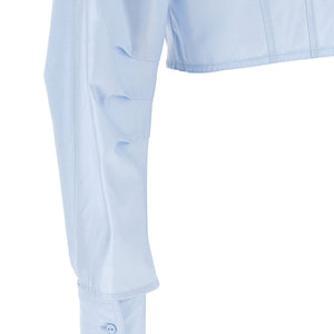 Elisabetta Franchi Cropped Shirt With Charms