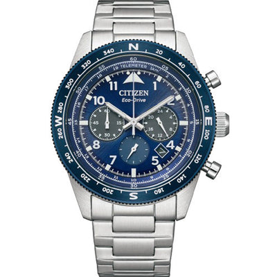 Citizen Eco-Drive Blue Dial Men 43mm CA4554-84L